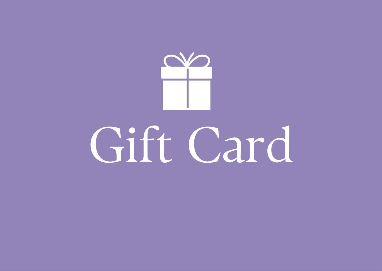 Gift card 