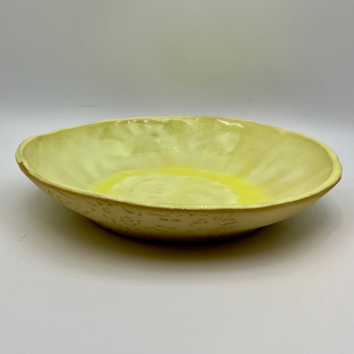 Yellow Wok plate