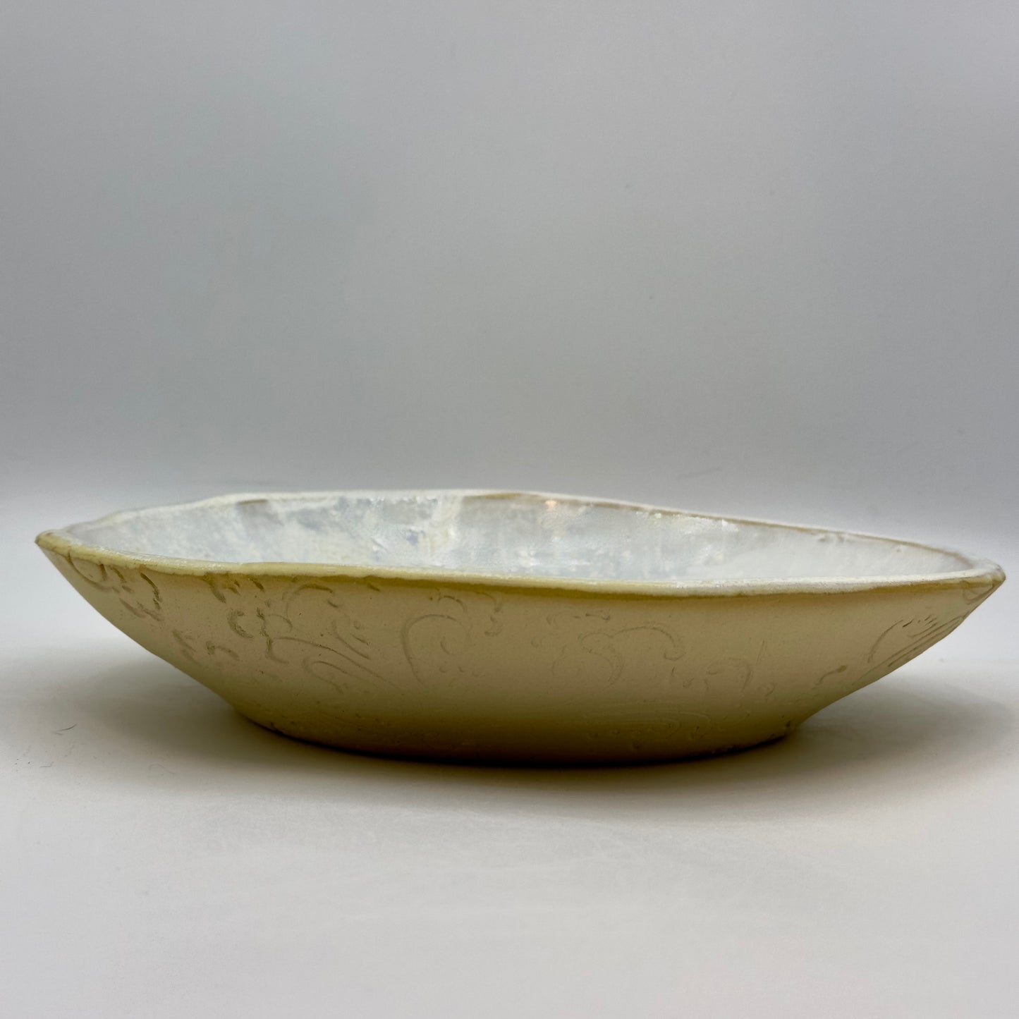 Titan white Wok Plate