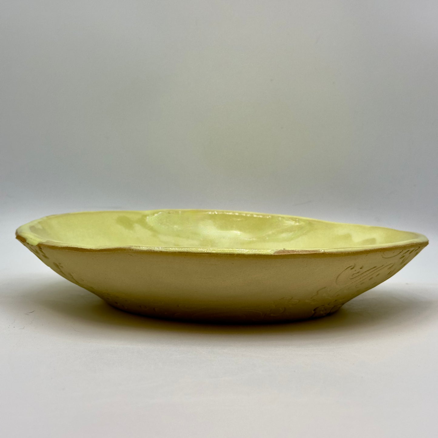 Yellow Wok plate