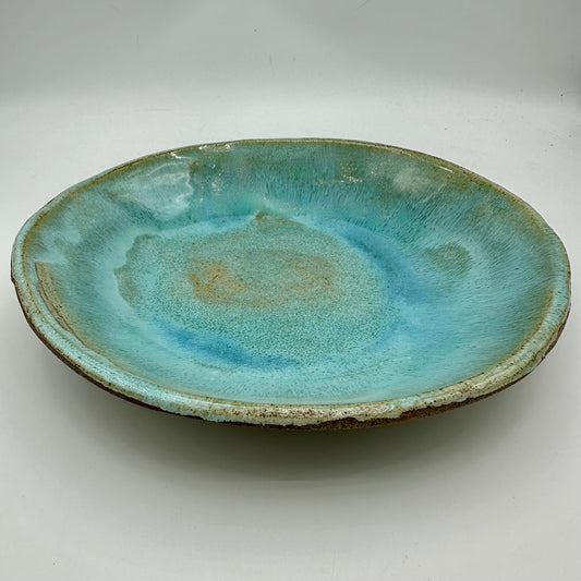 Turquoise Wok Plate