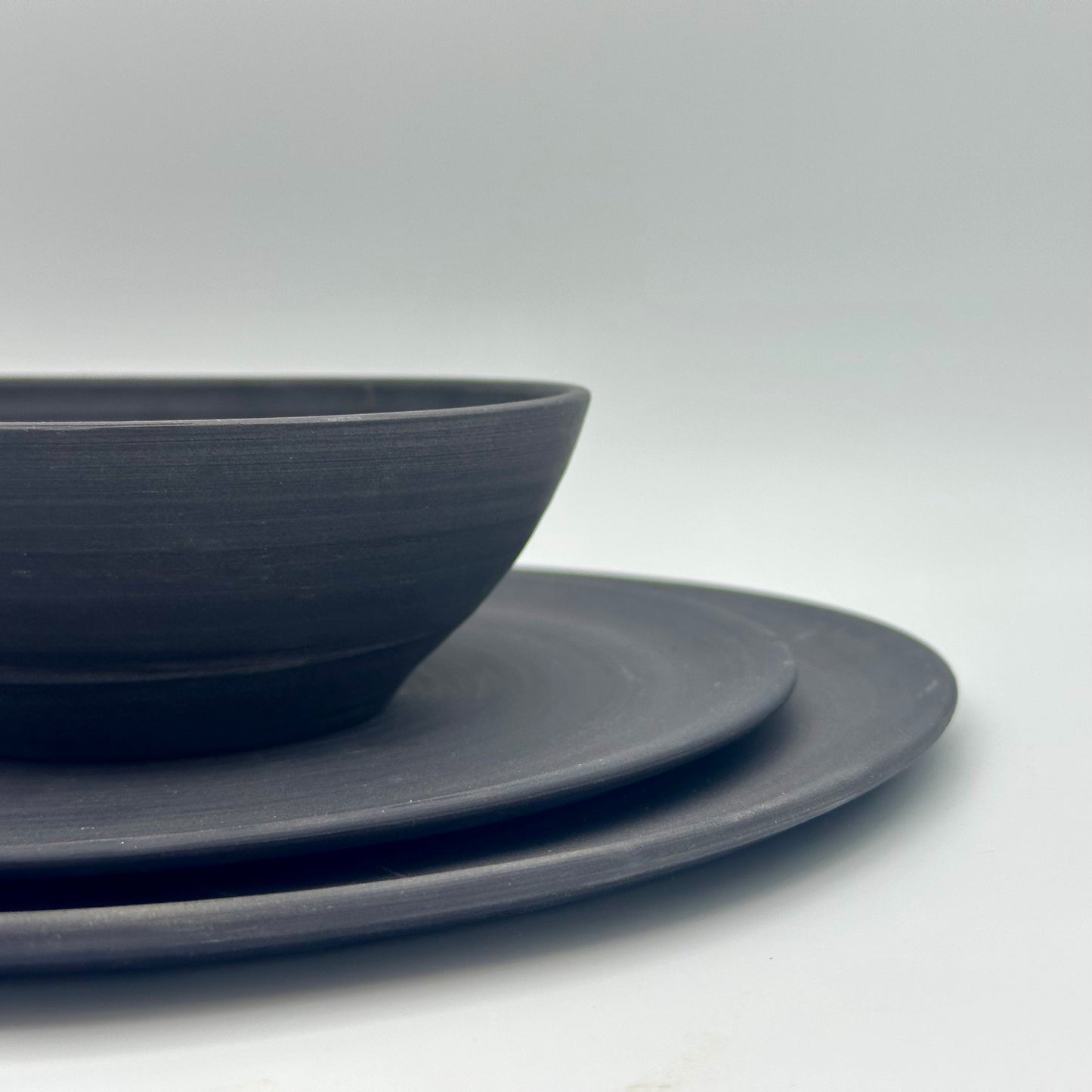 Black Porcelain 18 pieces set